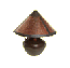 copper lamp