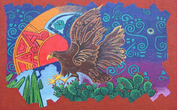 eagle mural